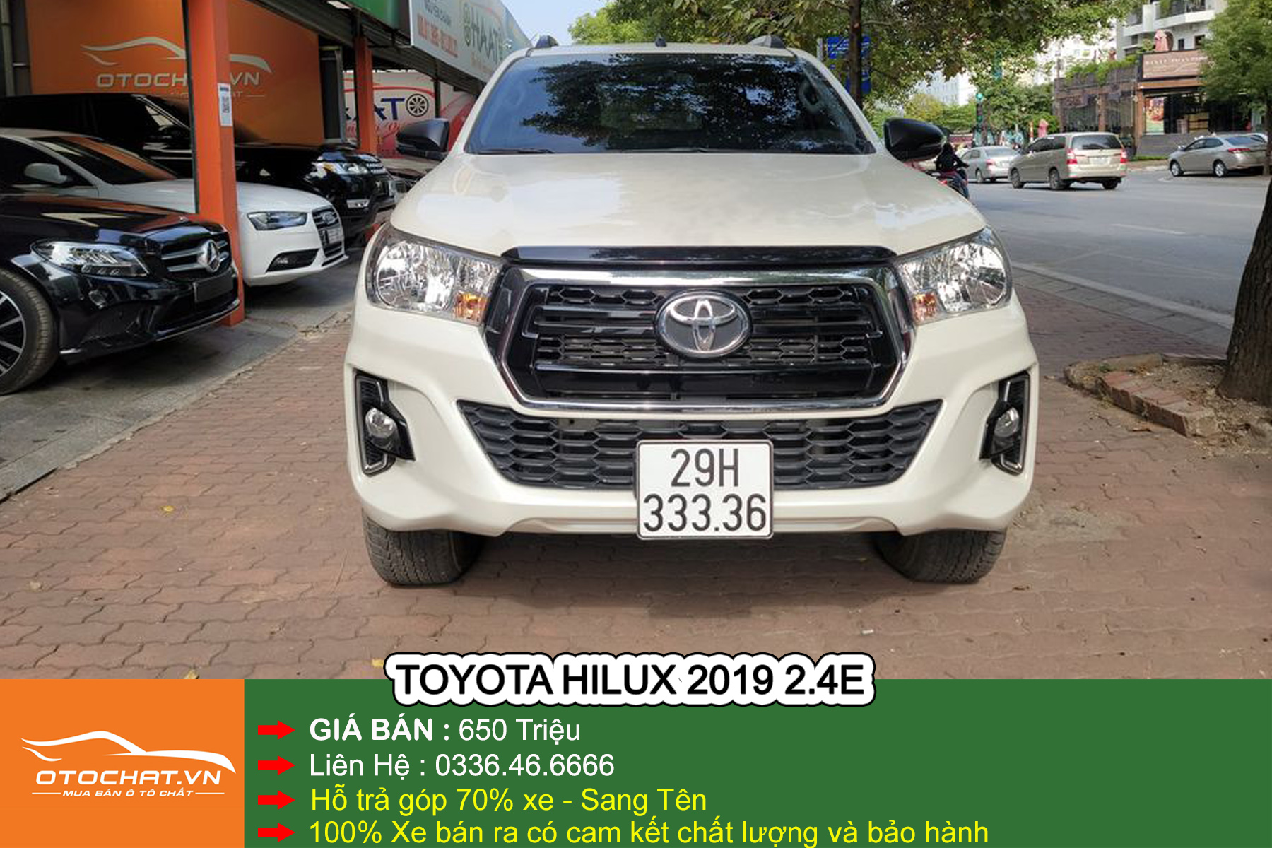 Toyota Hilux 2.4E 4×2 AT 2019